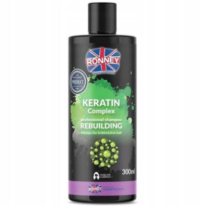 Ronney Szampon Keratin 300ml odbudowujący