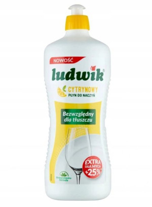 Ludwik Płyn Do Mycia Naczyń Cytryna 900g