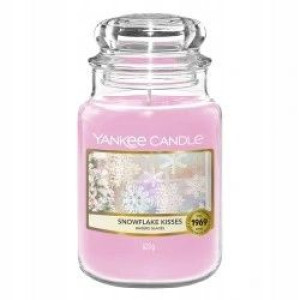 Yankee Candle słoik duży Snowflake Kisses