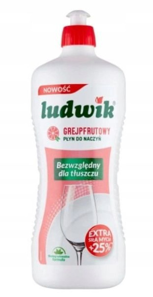 Ludwik Płyn do naczyń 900g grejpfrutowy