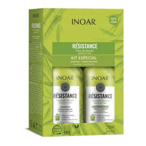 Inoar Duo Fibra de Bambu szampon + odżywka 2x250ml