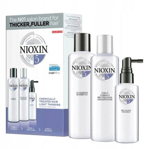 Nioxin Zestaw 5 Włosy Po Zabiegach Przerzedzone