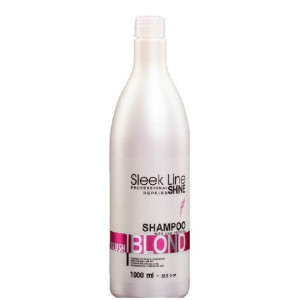 Stapiz Szampon Sleek Line Blush Blond 1L różowy