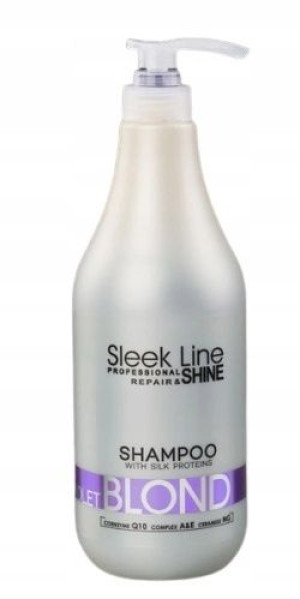Stapiz Szampon Sleek Line Blond Violet 1L