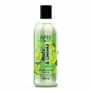 APIS Żel pod prysznic 500ml mięta&limonka