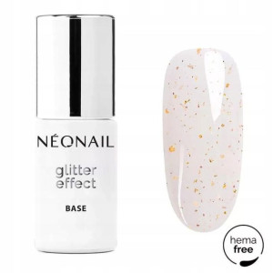 NeoNail Lakier Hybrydowy Base GE Nude Sparkl 7,2ml