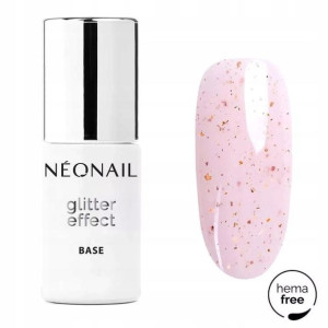 NeoNail Lakier Hybrydowy Base GE Pink Sparkl 7,2ml