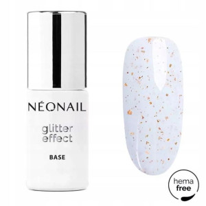 NeoNail Lakier Hybrydowy Base GE White Spark 7,2ml