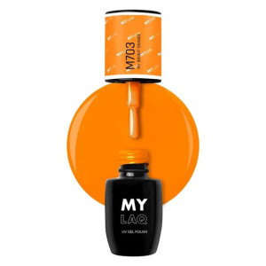MyLaQ Lakier Hybrydowy My Bright Orange 5ml