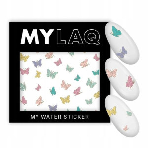 MyLaQ Naklejki Colorful Butterfly Sticker