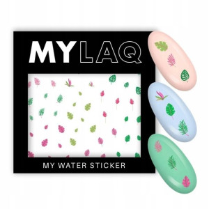 MyLaQ Naklejki My Colourful Leaf Sticker