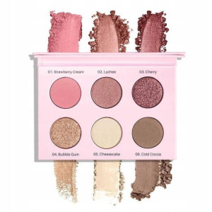 Neo Make Up Paleta cieni prasowanych Rose