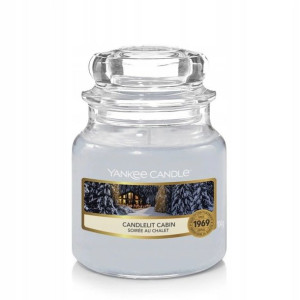 Yankee Candle słoik mały Candlelit Cabin