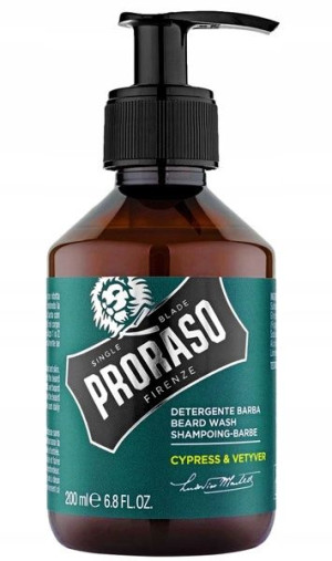 Proraso szampon do brody Green Cypres 200ml