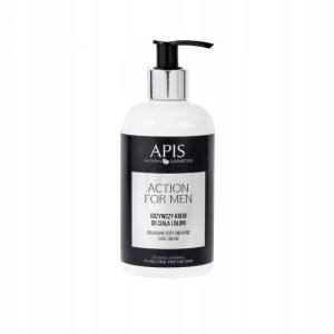 APIS Action for Men krem do ciała i dłoni 300ml