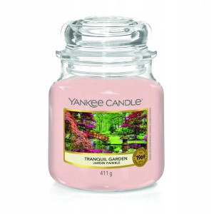 Yankee Candle słoik średni Tranquil Garden