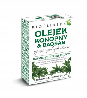 Bioelixire Olejek konopny & baobab 20ml
