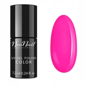 NeoNail Lakier Hybrydowy 7,2ml - Neon Pink