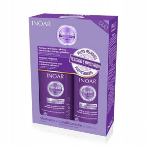 Inoar Duo Speed Blond szampon + odżywka 2x250ml