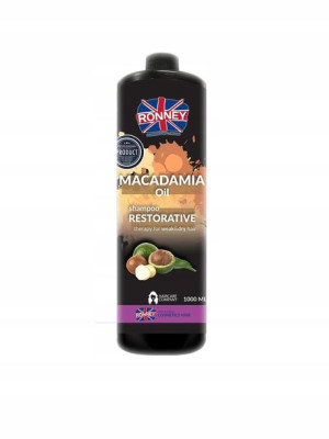 Ronney Szampon Macadamia 1L wzmacniający