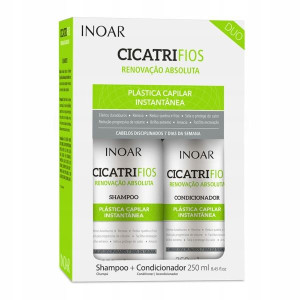 Inoar Duo Cicatrifios szampon + odżywka 2x250ml