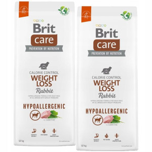 Brit Care Dog Hypoallergenic Weight Loss 2x12kg