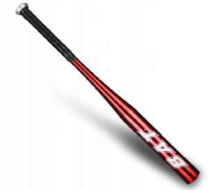 Kij Baseballowy Aluminiowy 34 Cale (Czerwony)