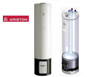 Bojler na drewno z grzałką 80L SLE 80/3  Ariston