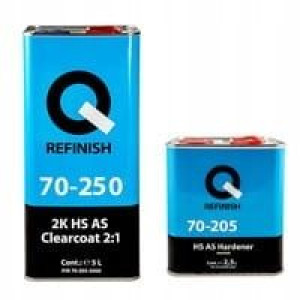 Lakier bezbarwny Q Refinish 70-250 5L + 2,5utw