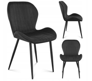 Krzesło Fotel Do Salonu Elegancki Mark Adler Welur