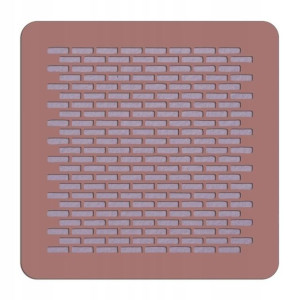 szablon A3 040 mur z cegły do dekoracji tortów d