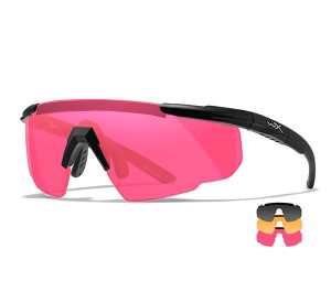 Okulary strzeleckie Wiley X SABER ADV Smoke / Rust / Vermilion Matte