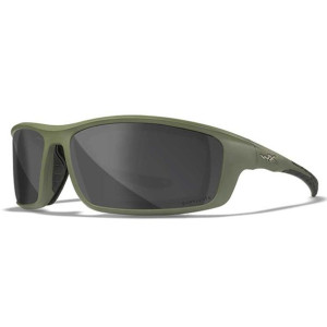 Okulary Wiley X GRID Captivate Smoke Grey Matte Utility Green Frame