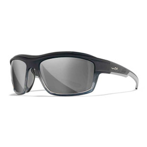 Okulary ochronne Wiley X OZONE Grey Silver Flash Matte Charcoal