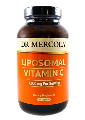 Dr. Mercola Liposomalna Witamina C 1000 Mg 180 Kapsułek