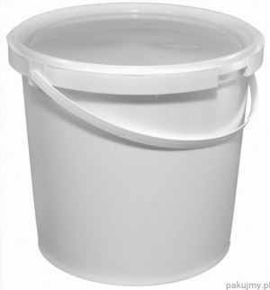 Wiadro, wiaderko plastikowe z pokrywką 1L ATEST