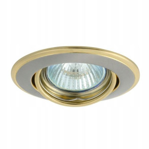 Oprawka Sufitowa GU10 Ruch. HORN SN/G KANLUX 02830