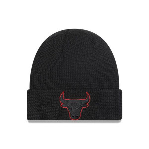 Czapka zimowa New Era Chicago Bulls NBA Pop Outline Black Cuff czarna