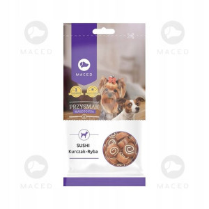 MACED YI SUSHI kurczak 60g przysmak dla małego psa