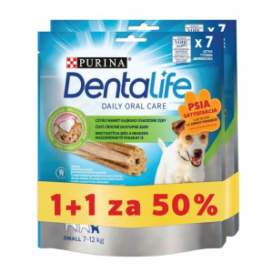 Purina DentaLife S 69g 7szt + 1 opak -50%