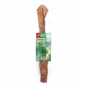 Skóra Z Dzika Długa Gryzak Psa 1szt - 45cm - Maced