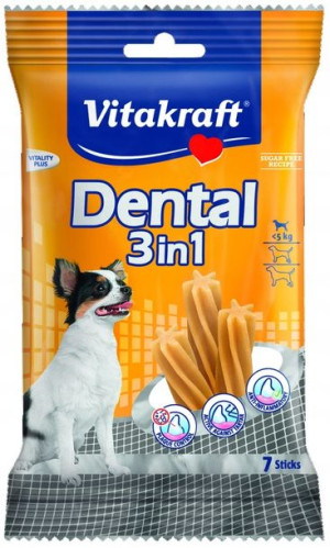 VITAKRAFT DENTAL 3w1 XS 70g przysmak d/psa