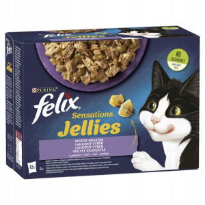 FELIX Sensations Saszetki dla kota Mix 12 x 85g