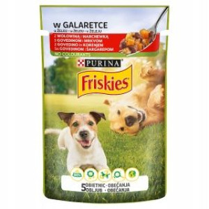 Karma dla psa FRISKIES Adult Wołowina 100 g