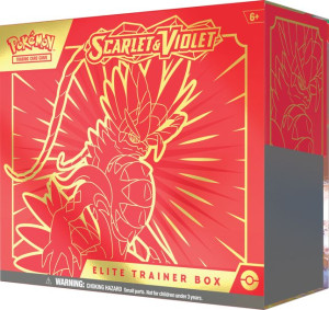 Zestaw Pokemon Koraidon Scarlet & Violet ETB Elite trainer box