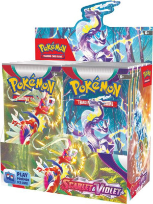 Booster Box Pokemon Scarlet & Violet 36 saszetek karty ORYGINALNE