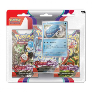 Pokemon TCG: Scarlet & Violet 3-Pack Blister Dondozo