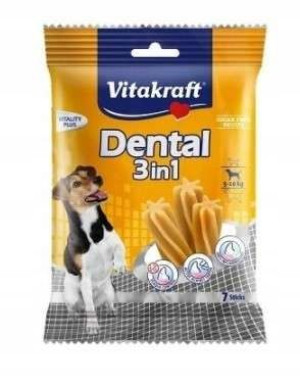 Vitakraft Dental 3w1 S przysmak dla psa 120g