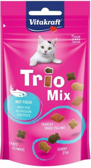 Vitakraft TRIO MIX Ryba 60g przysmak dla kota