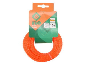 Żyłka Tnąca Do Kos I Podkaszarek 2,4 Mm 15 Mb Flo 89480 Kwadrat Skręcany